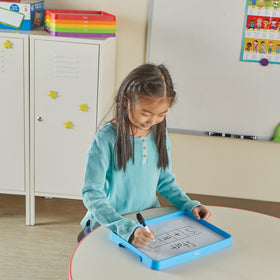 Hand2mind trays fit letter-size paper for activities.