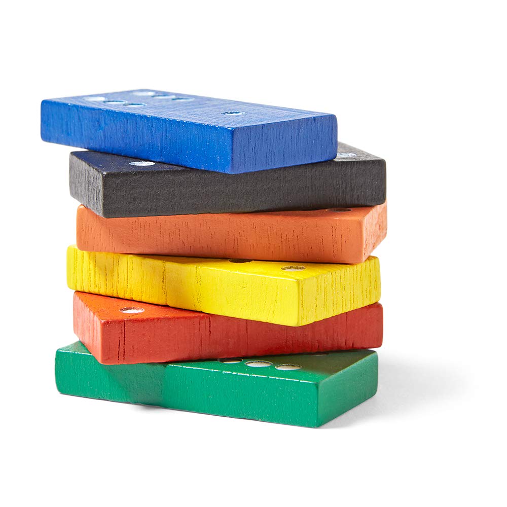 hand2mind wooden dominoes color variety in a classroom sparks math games