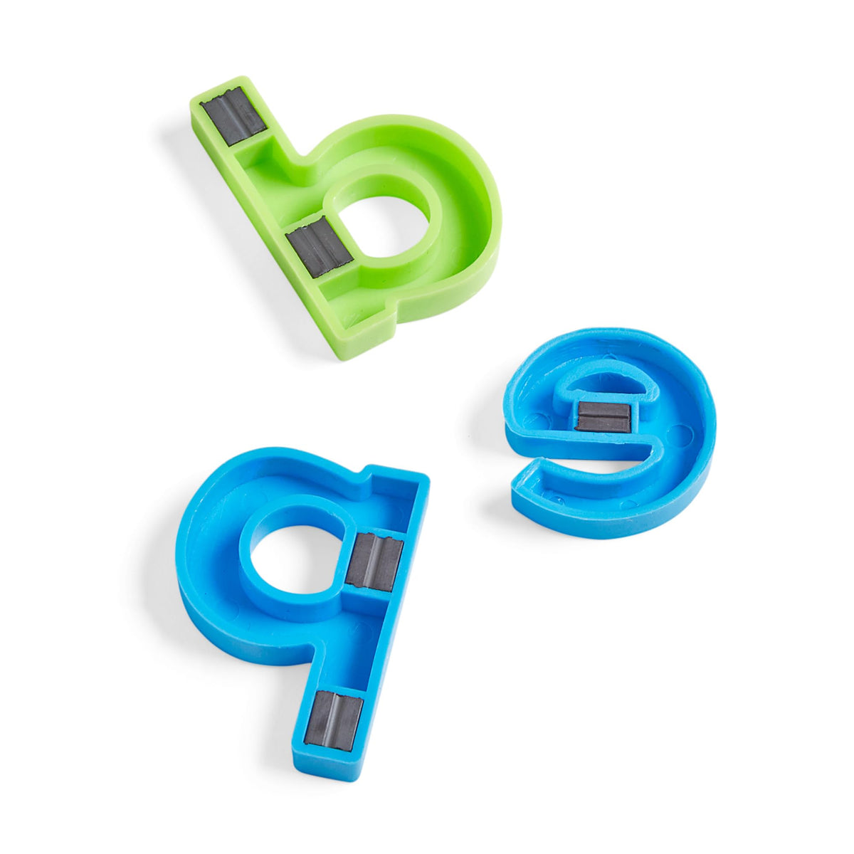 hand2mind rainbow letter magnets enable simple word construction at home or school