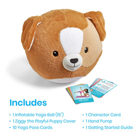 hand2mind yoga cards image illustrating poses to boost flexibility and balance.
