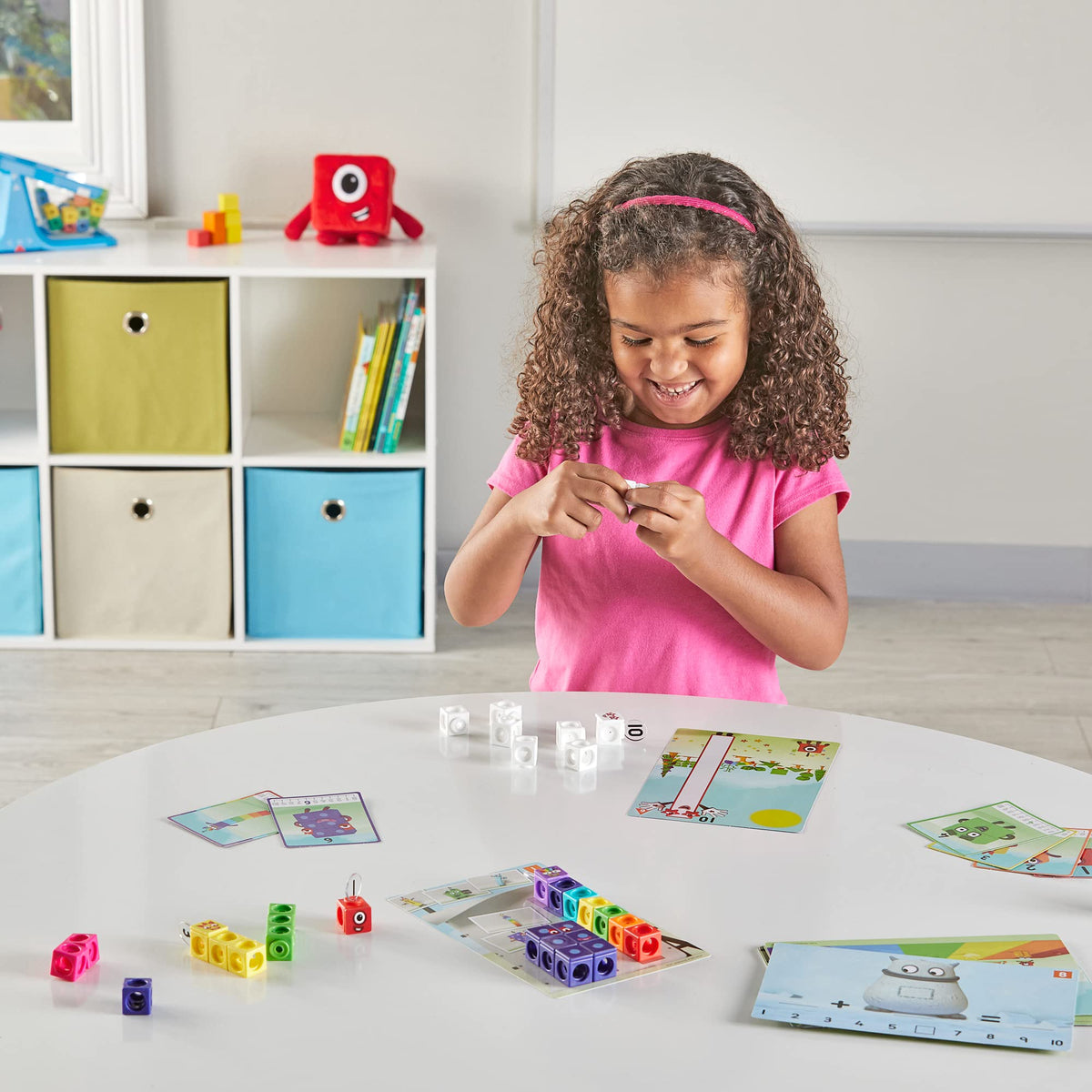 hand2mind Zero stand to display Numberblocks during play