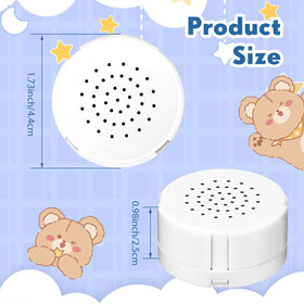 Handepo doll and pillow audio recording module for personal keepsakes.