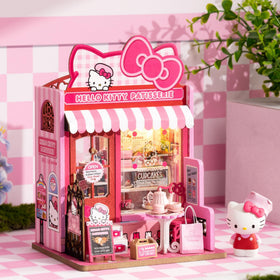Hands Craft Hello Kitty patisserie table and chair detail ideal for display.
