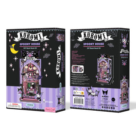 Hands Craft Kuromi Spooky House shelf insert becomes a charming focal point