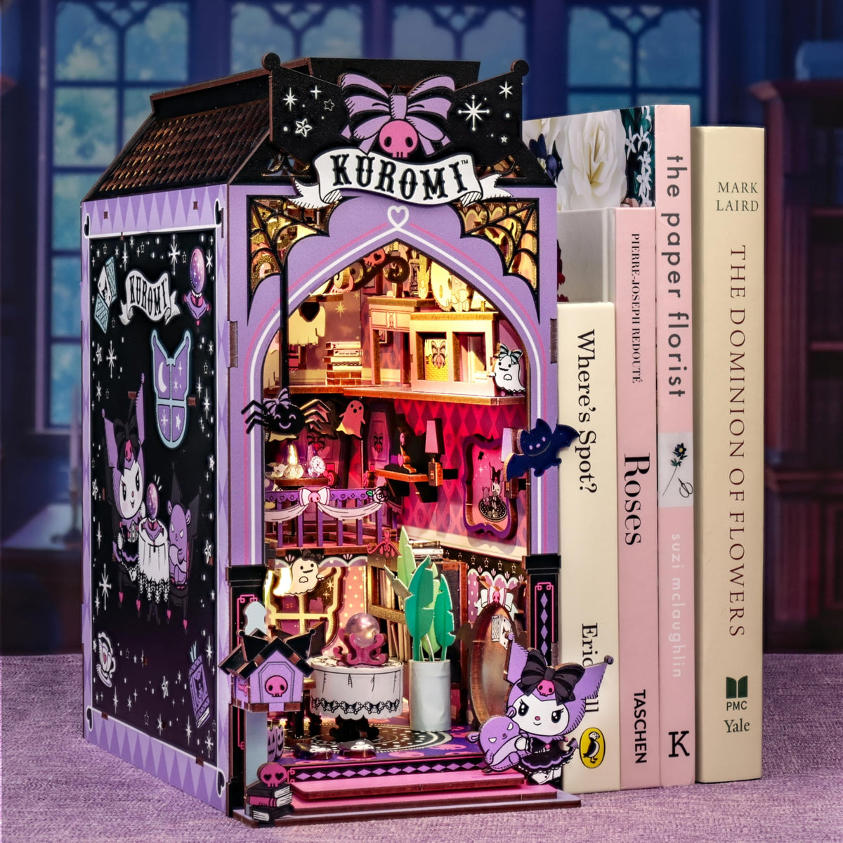 Hands Craft Kuromi Spooky House step-by-step guide makes setup approachable