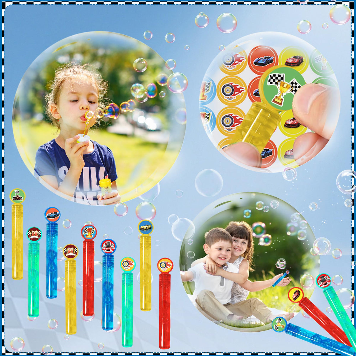 HandTool DIY racing stickers for party crafts