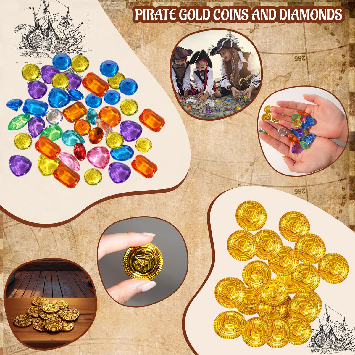 HandTool pirate bracelets provide colorful wearable accents for kids and adults.