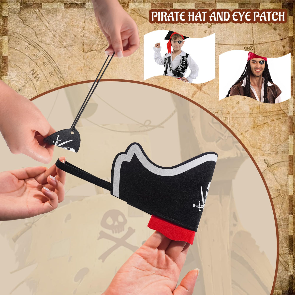 HandTool pirate coins for treasure hunts and party favors.