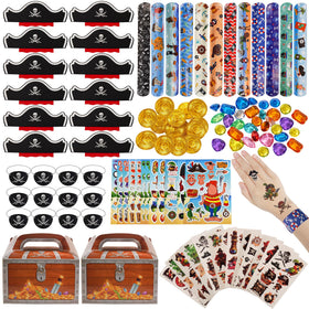 HandTool pirate hats for kids, colorful costume accessories for a fun party.
