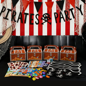 HandTool pirate party bag provides cohesive, ready-to-share loot for guests.