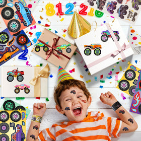HandTool truck tattoos for quick kid-friendly decorations.