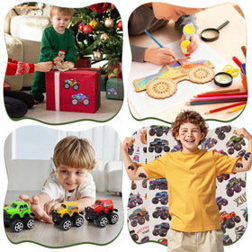 HandTool wooden truck cutouts painting kits for creative art stations.