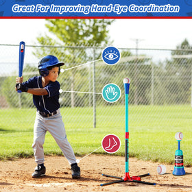 Handwell auto launcher invites kids to aim and hit, developing hand-eye coordination.