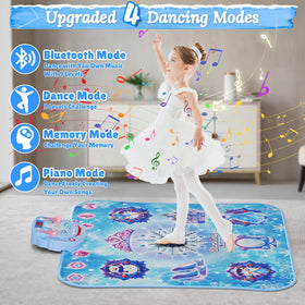 Handwell dance mat in Bluetooth mode lets kids dance to favorites.