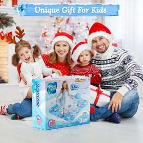 Frozen pattern sparks imaginative play for fans of the theme.