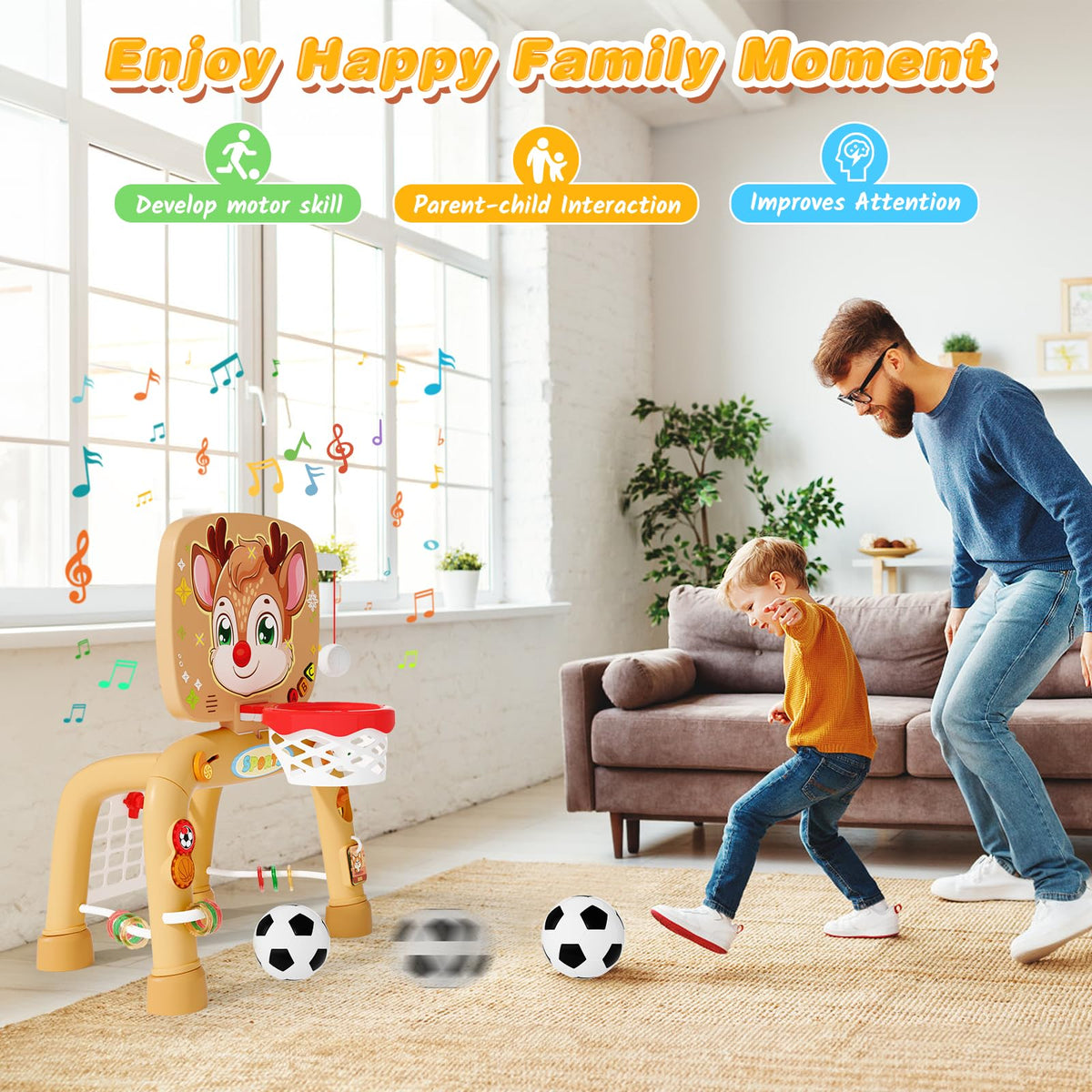 Handwell indoor and outdoor use makes playtime versatile and open-air friendly.