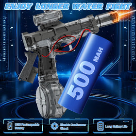 Handwell sealed battery compartment protects electronics during splash-filled adventures.