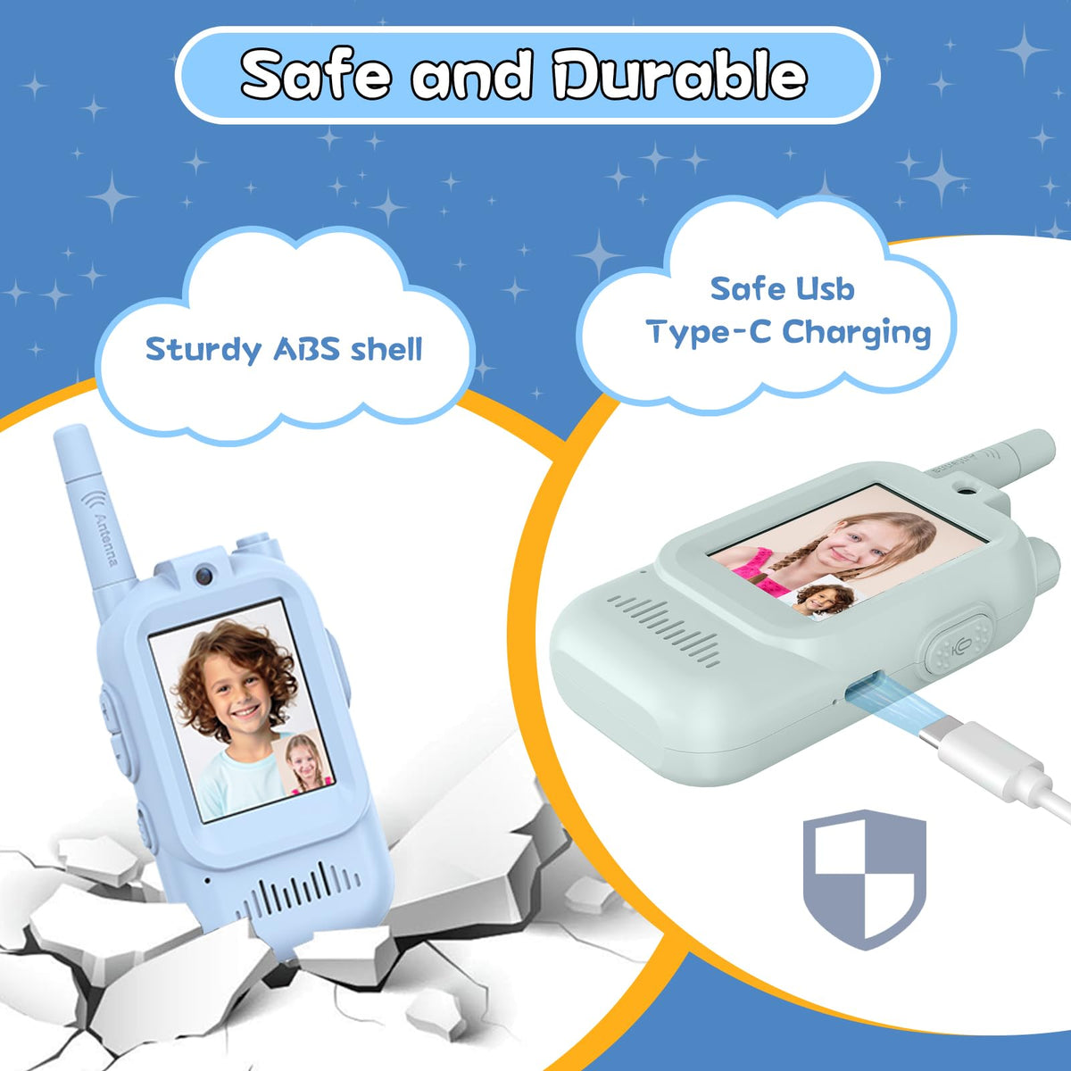 Hangrui compact handheld walkie talkies designed for small hands