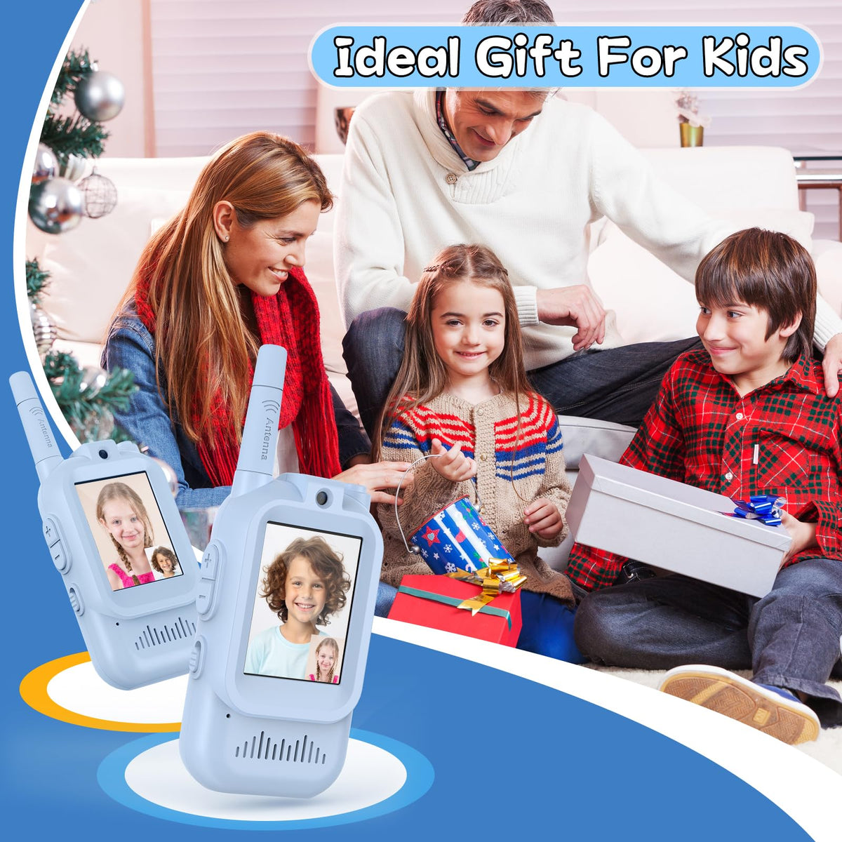 Hangrui walkie talkies kids exclusive pairing, stable connection within the same package.