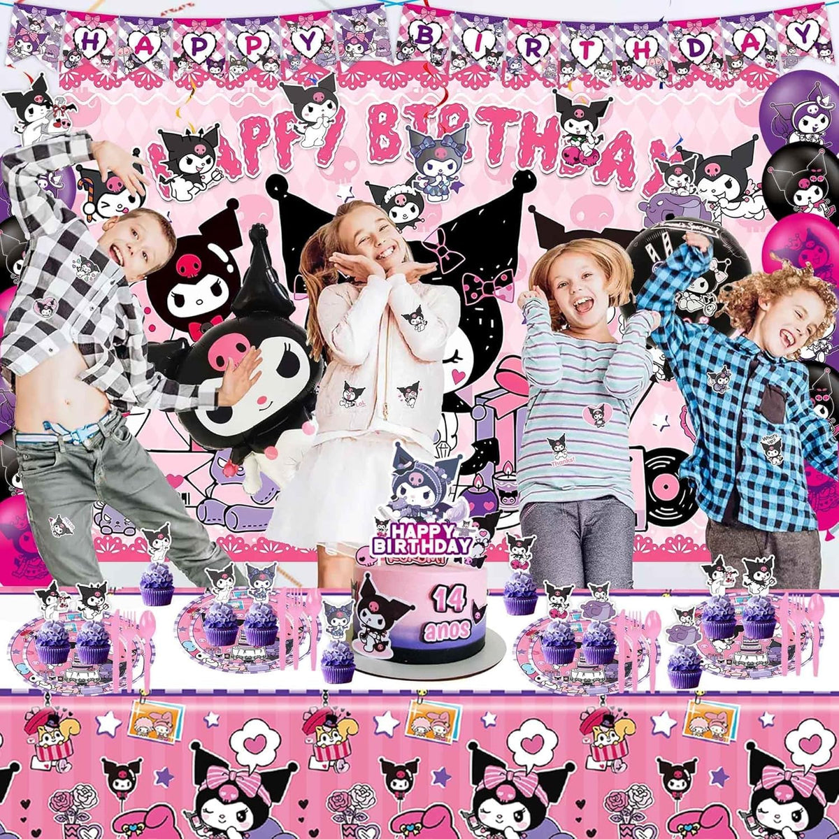 HANISNA Kuromi cupcake toppers adorable accents that elevate desserts and photos