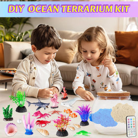 Hannstar Ocean Light Up Terrarium Kit promotes STEM learning through interactive marine play