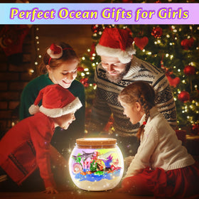 Hannstar Ocean Light Up Terrarium Kit makes a unique gift for kids ages 4–12