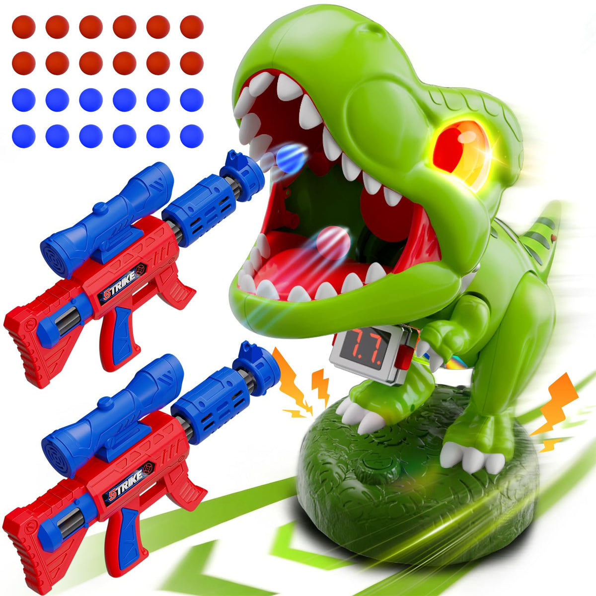 Hanroni dinosaur detailed crawl – lifelike posture sparks immersive adventures.
