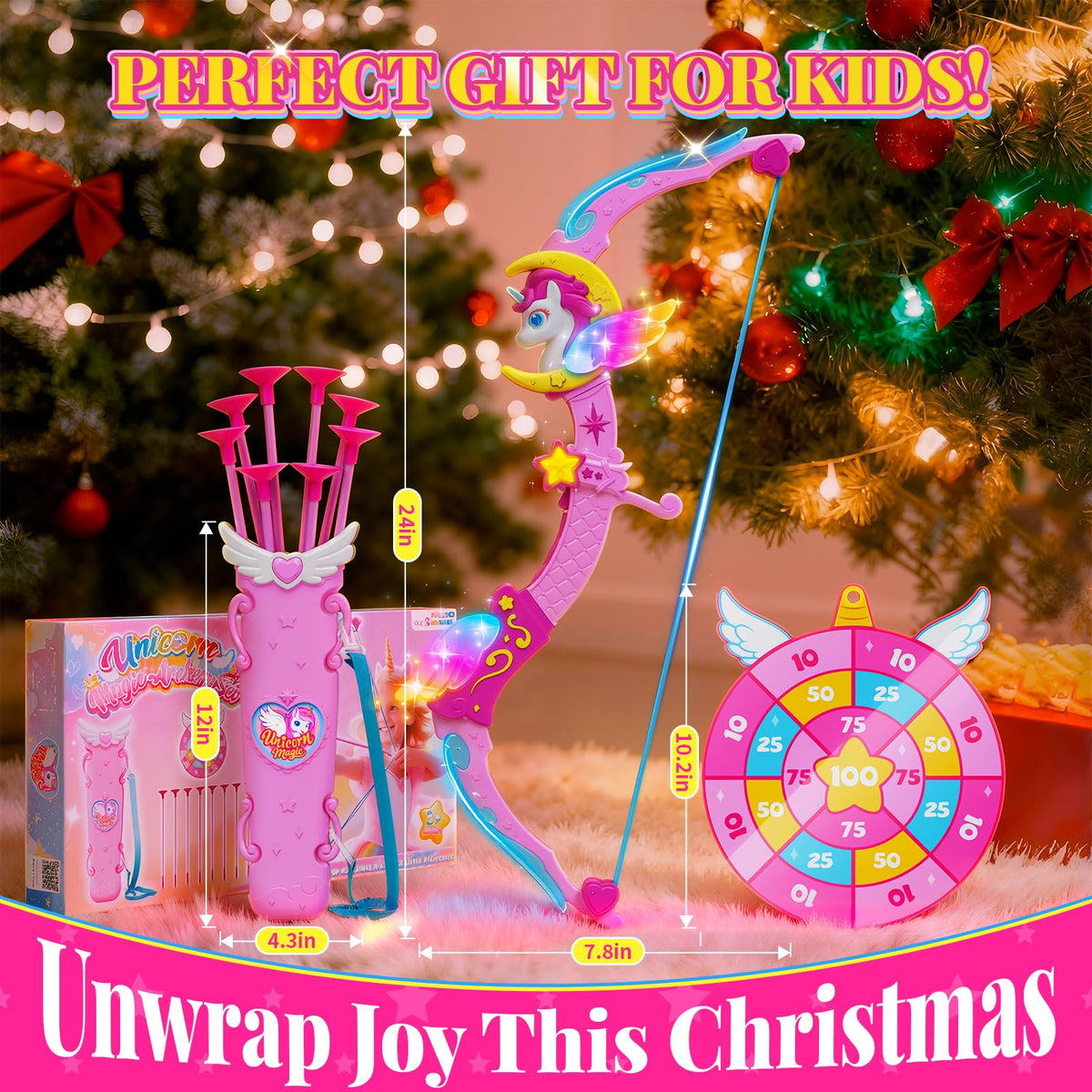 Hanroni glittery unicorn set inspires endless pretend adventures indoors