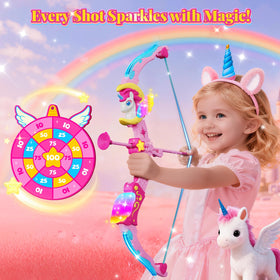 Hanroni unicorn star button glow enhances target practice