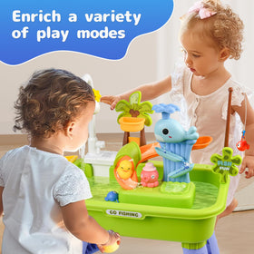 Hanyutom play sink supports practical life skills through role play