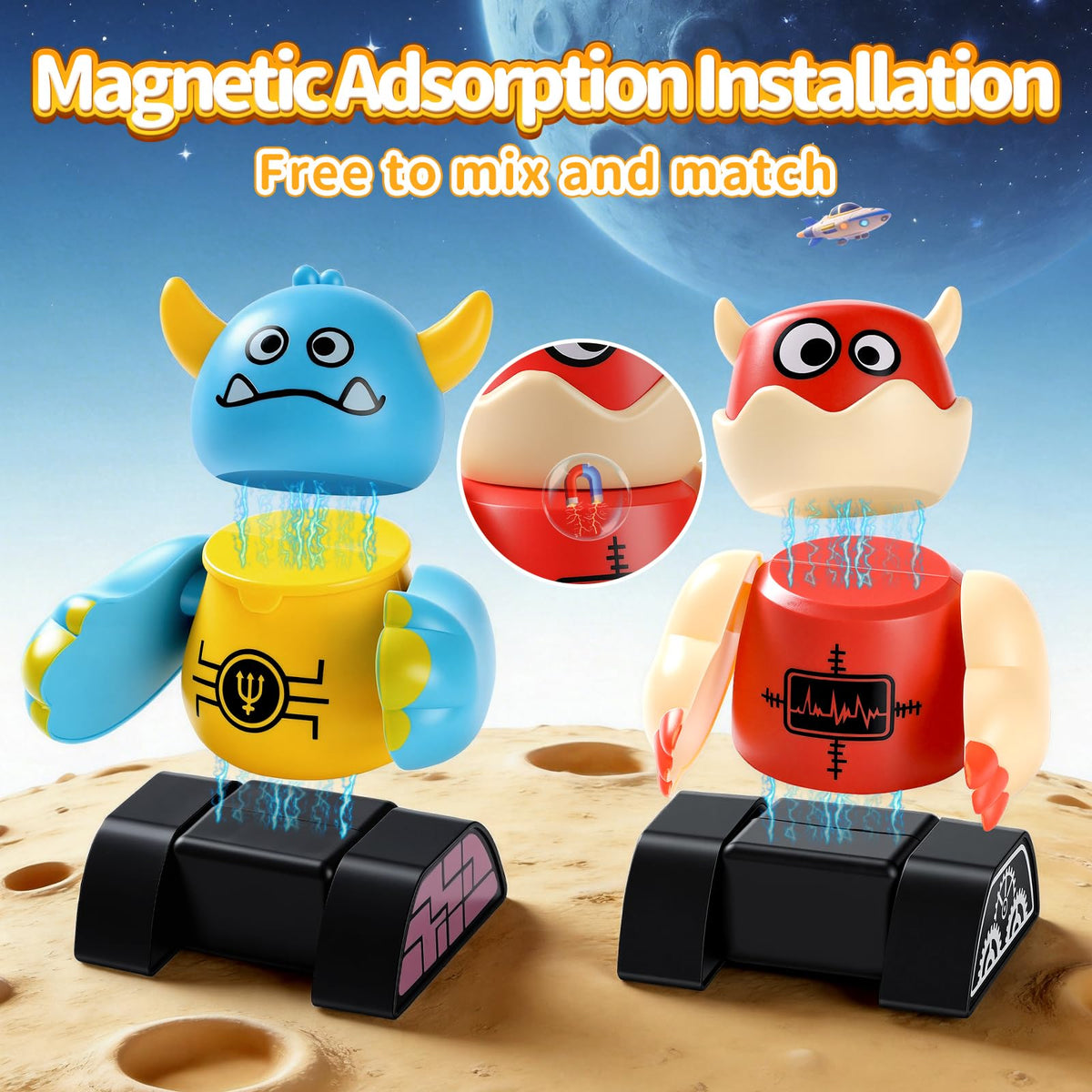 Haoshoon kid-friendly magnetic design with safe rounded edges