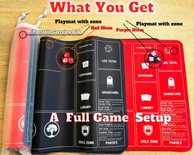 HaoSiTeck MTG-compatible dice set enhances gameplay with clear results.