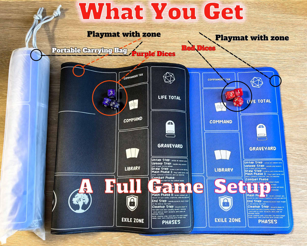 HaoSiTeck playmat zones overview highlights organized gameplay and easy reference