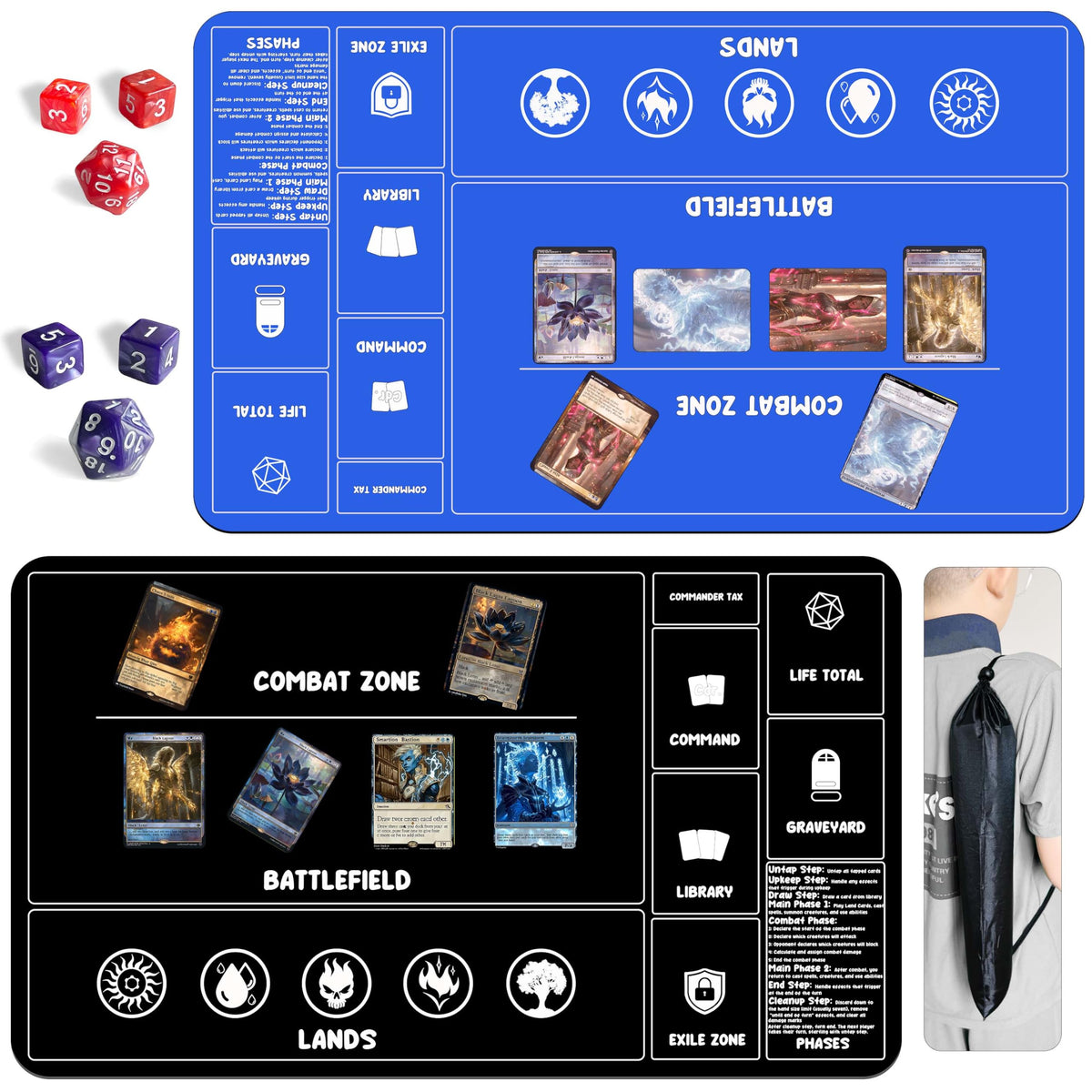 HaoSiTeck ideal for game nights and tournaments at home or conventions