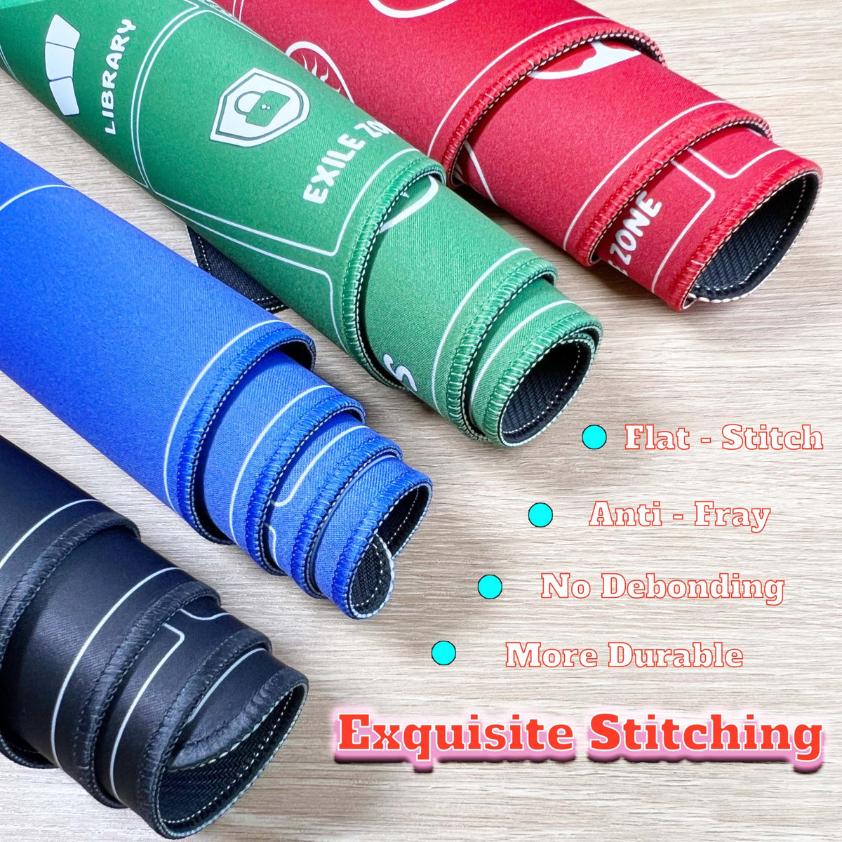 HaoSiTeck stitched edges for durability during long sessions