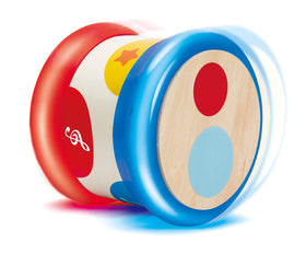 Hape Baby Drum battery compartment and setup
