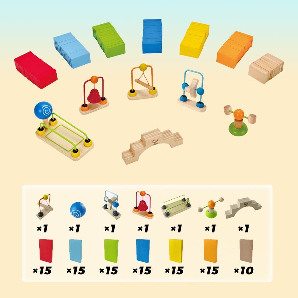 Hape Dynamo rails help create varied, dynamic race paths.