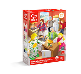Award-winning Happy Family adds a trusted, premium feel to any wooden dollhouse.