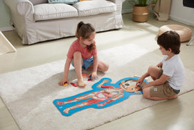 Hape Human Body Puzzle wooden organs lets kids visualize anatomy while strengthening fine motor skills.