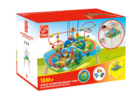Hape Jungle Adventure Railway Table child-sized play area for solo or group sessions