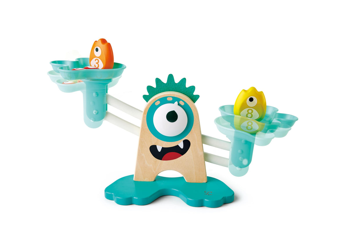 Hape Math Monster Scale small weights for counting practice