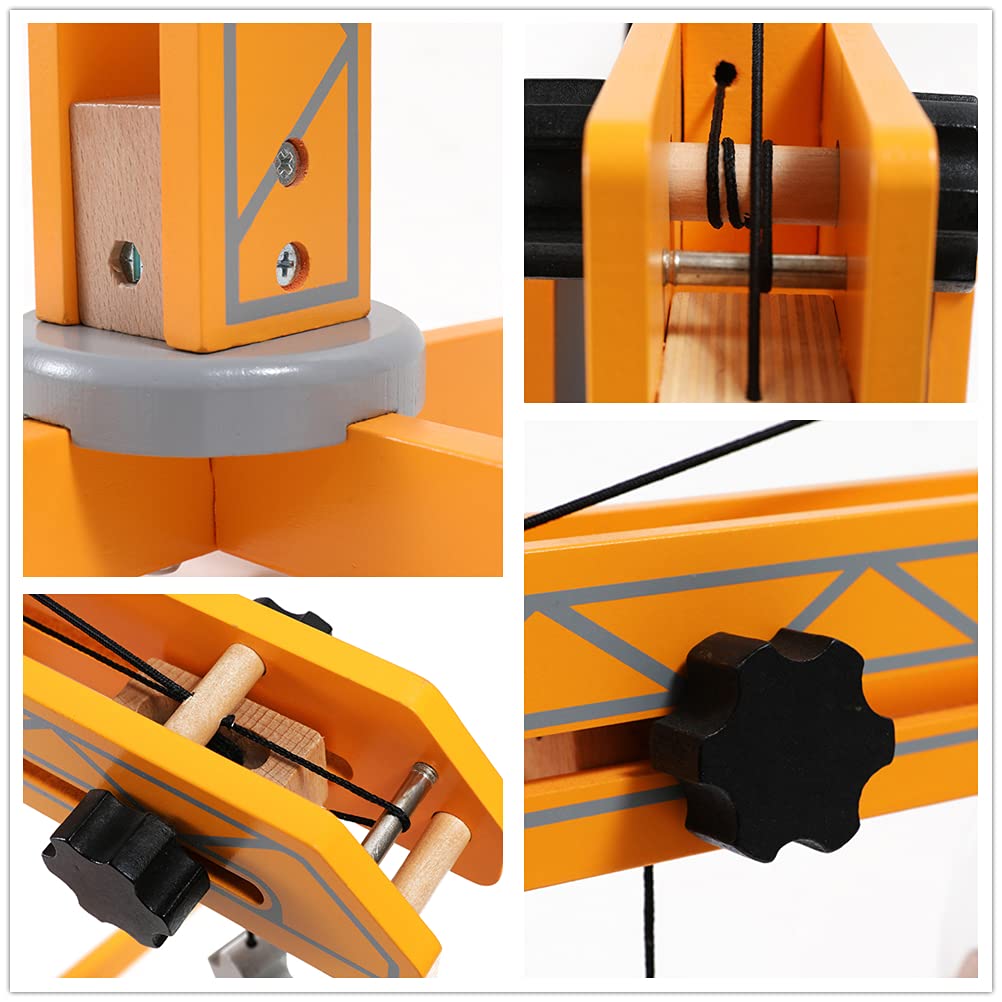 Hape Playscapes Crane Lift Playset durable design for years of activity