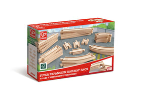 Hape expansion pack encourages problem-solving through track design.