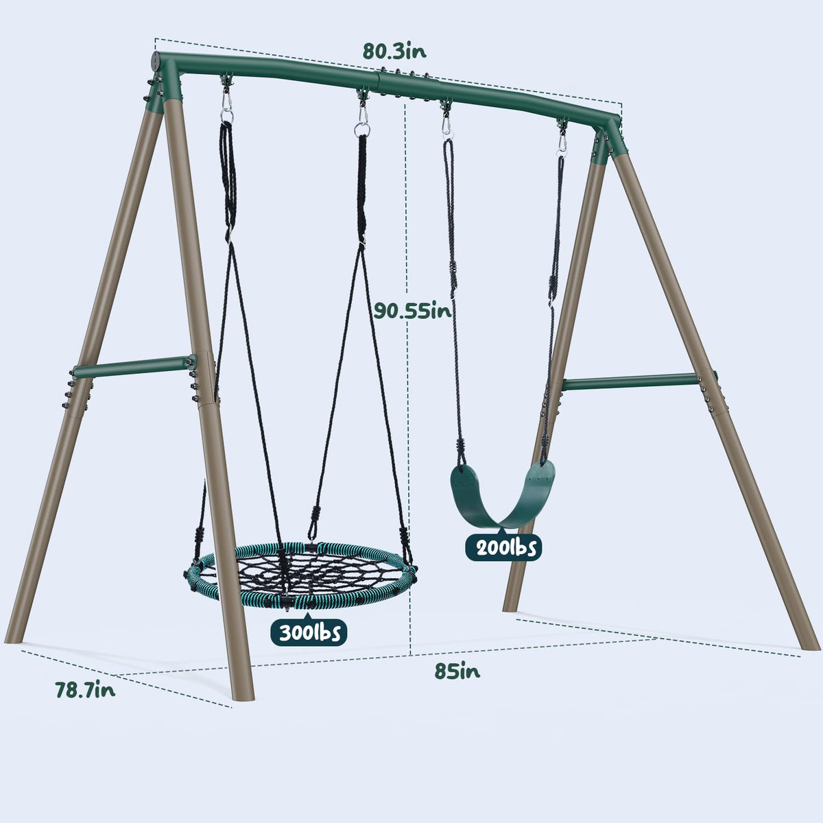 Hapfan sturdy ground stakes for added yard stability