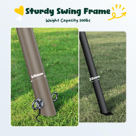 Hapfan heavy-duty tall frame with reinforced A-frame