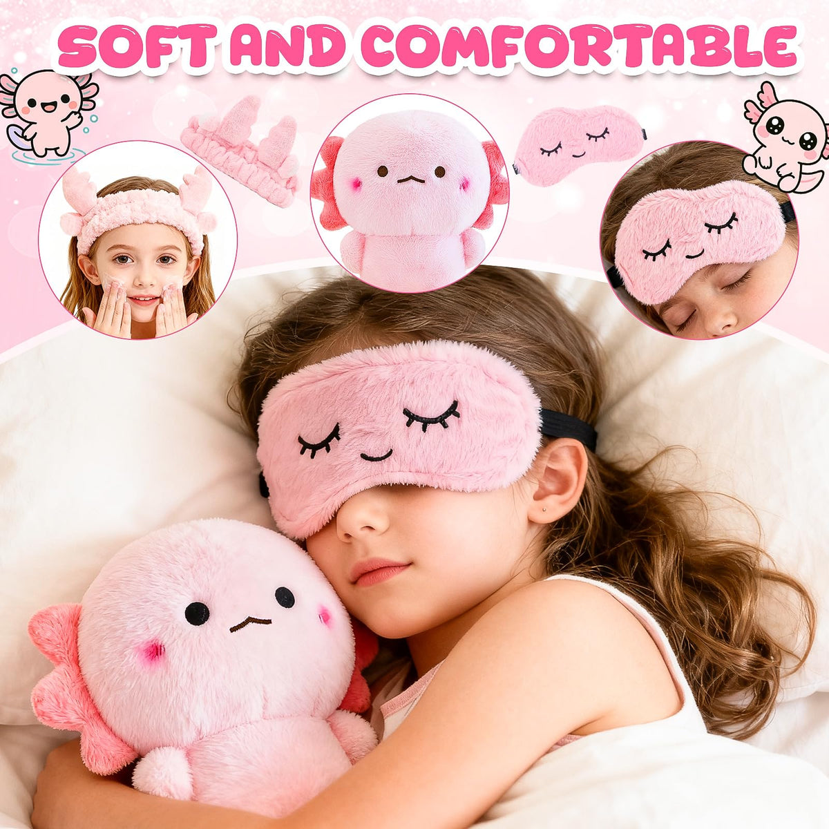 HAPGFS axolotl sticker pack (50) for personalizing gear and crafts