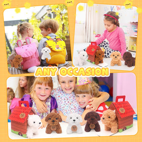 HAPGFS dog party hang tag for personalized favors