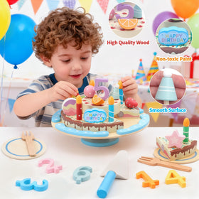 HAPGFS numbered candles 1-6 for counting during play