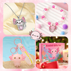 HAPGFS pink axolotl headband for dress‑up and crafts
