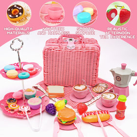 HAPGFS snacks like burger, toast and hot dog for tabletop picnics
